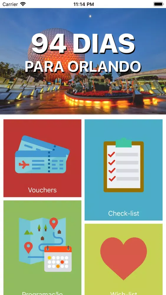 Roteiro em Orlando سکرین شاٹس