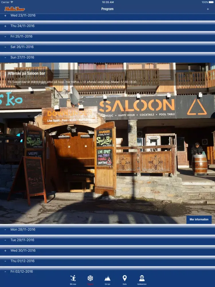 Ảnh chụp màn hình của Rollin'Snow iPad 