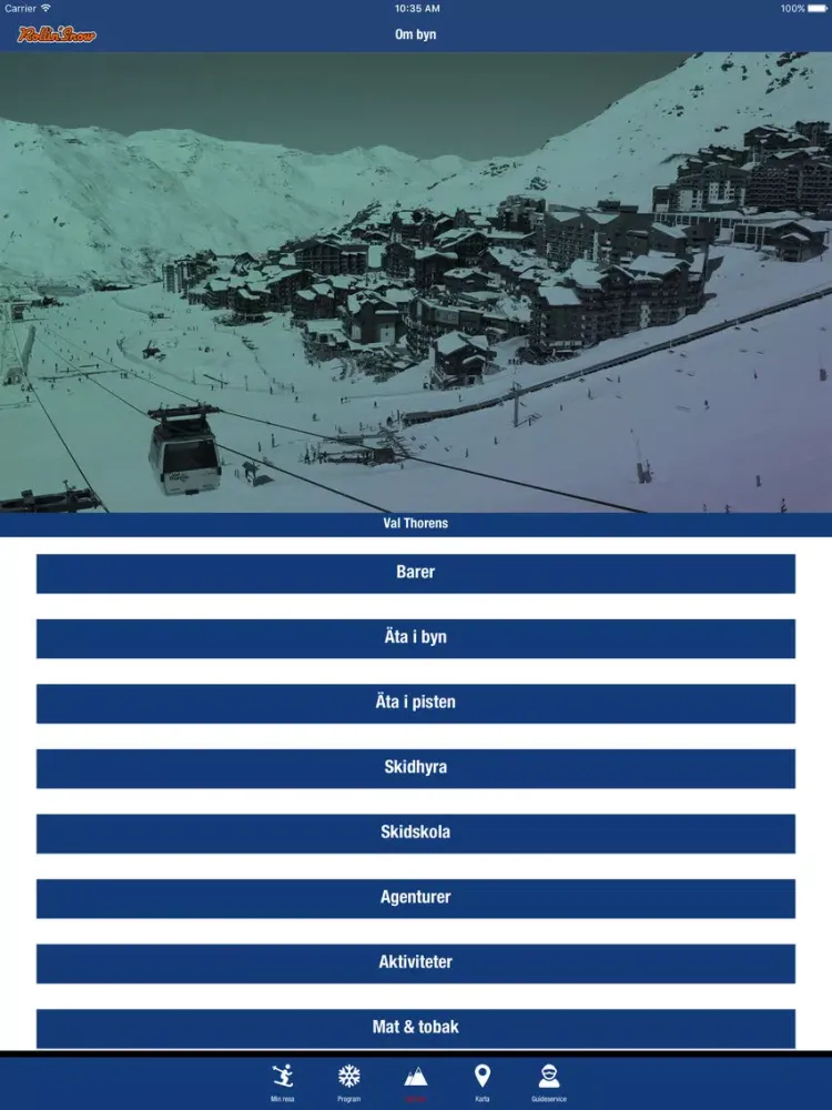 Ảnh chụp màn hình của Rollin'Snow iPad 