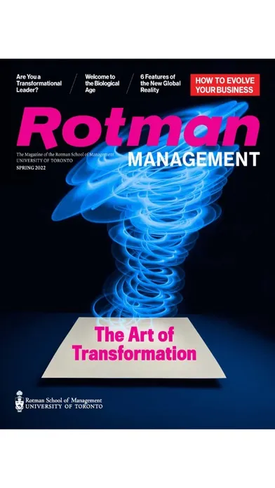 Capturas de pantalla de Rotman Management Magazine