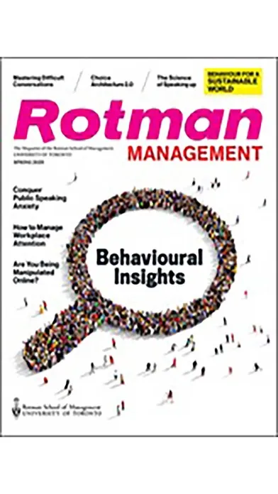 Capturas de pantalla de Rotman Management Magazine