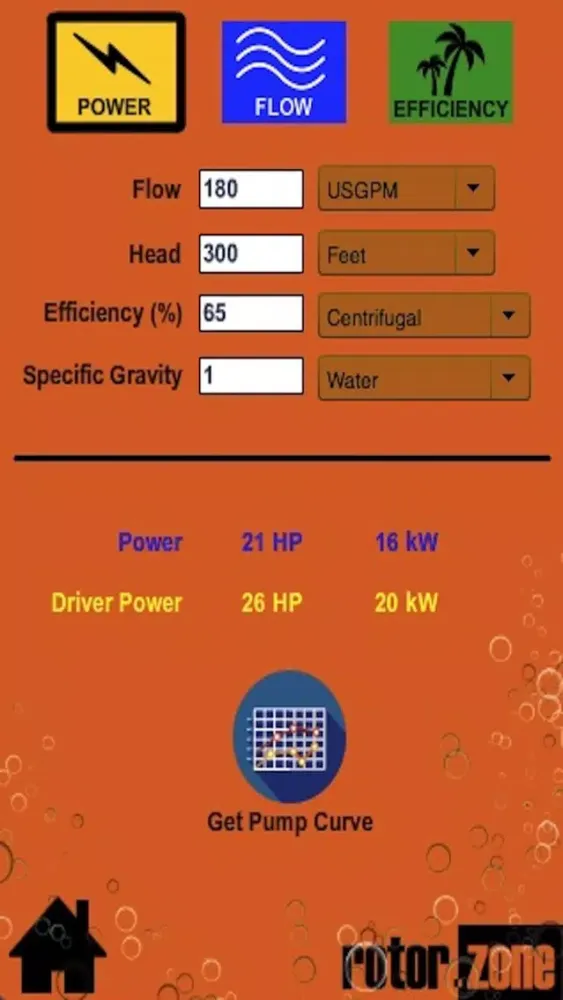 Pump Size應用截圖
