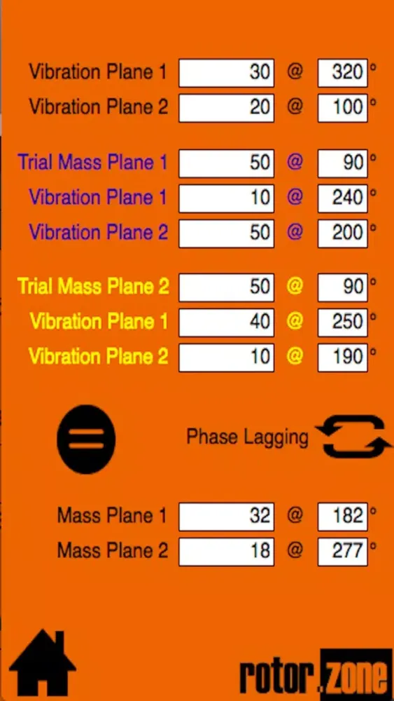 Captures d'écran de Rotor Balance