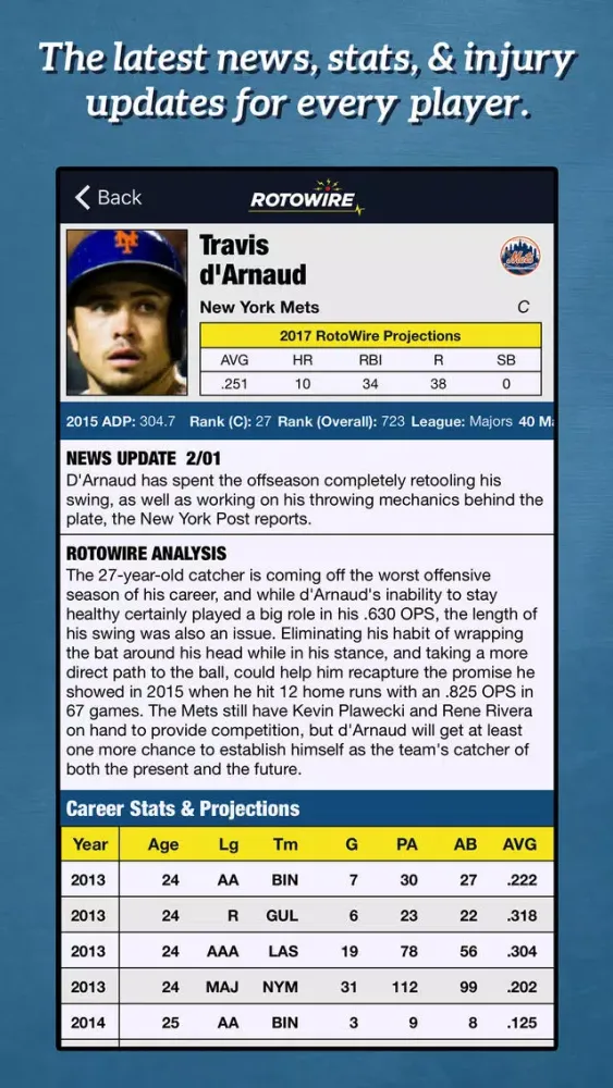 Fantasy Baseball Assistant '18 Screenshots