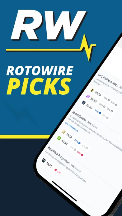 RotoWire Picks | Player Props Screenshots