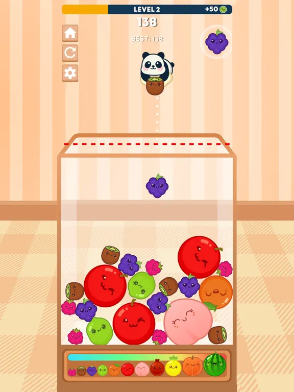 Watermelon Game: Panda Merge iPad  Screenshots