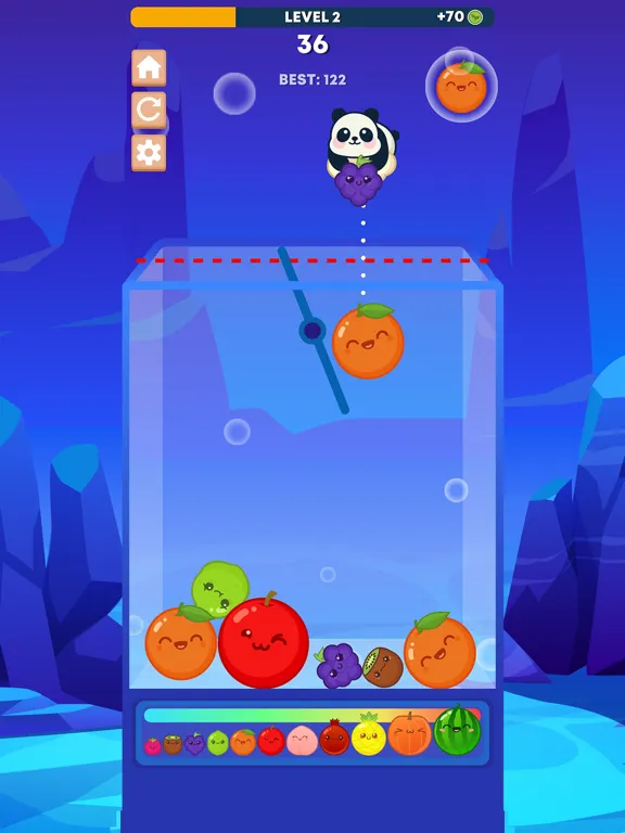 Watermelon Game: Panda Merge iPad  Screenshots