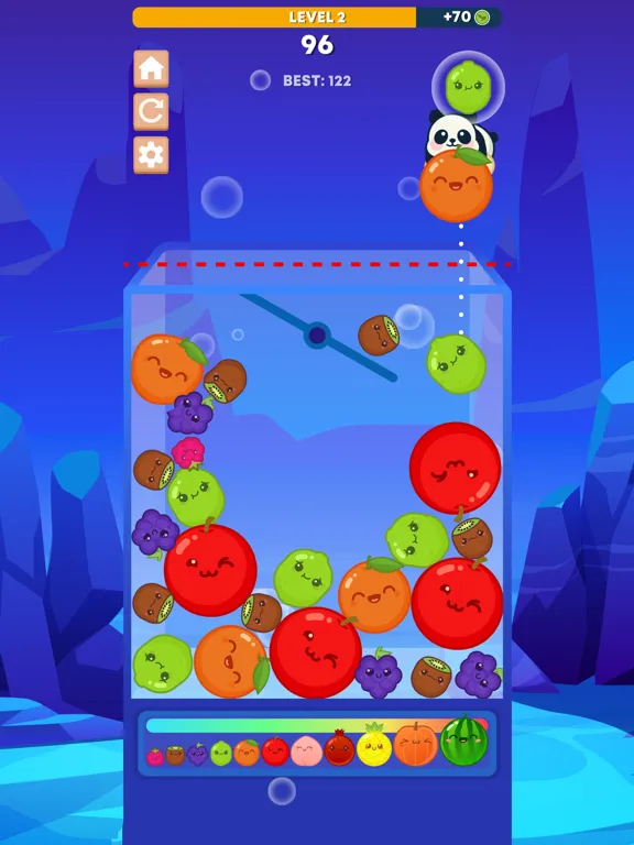 Watermelon Game: Panda Merge iPad  Screenshots