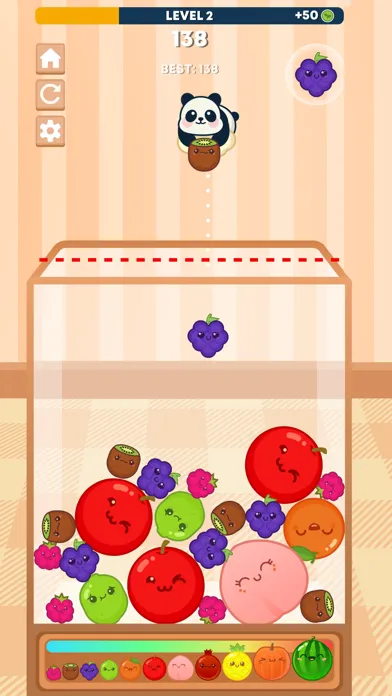 Watermelon Game: Panda Merge Screenshots