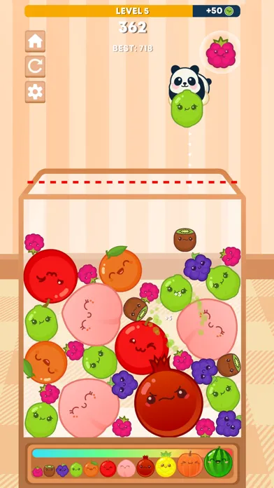 Watermelon Game: Panda Merge Screenshots