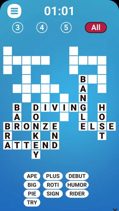 Word Fit Fill-Ins应用截图