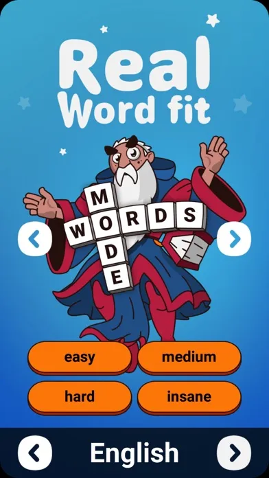 Word Fit Fill-Ins应用截图