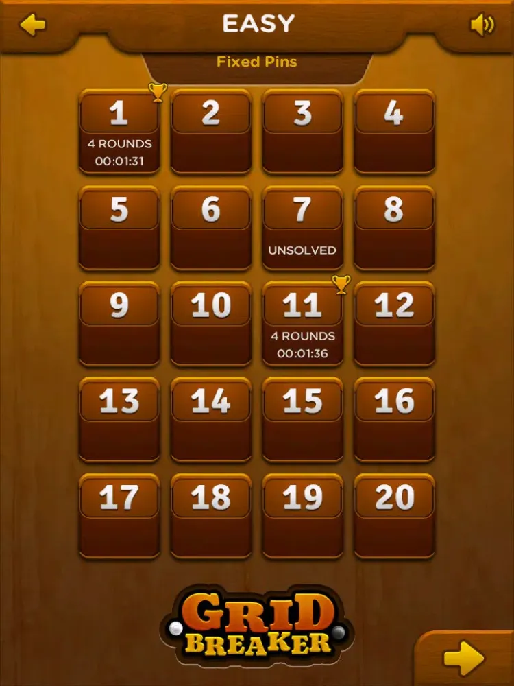 Gridbreaker Mind Puzzle iPad 应用截图