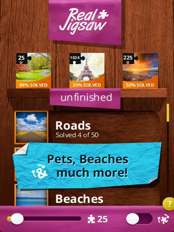 Jigsaw Puzzles Real Screenshots