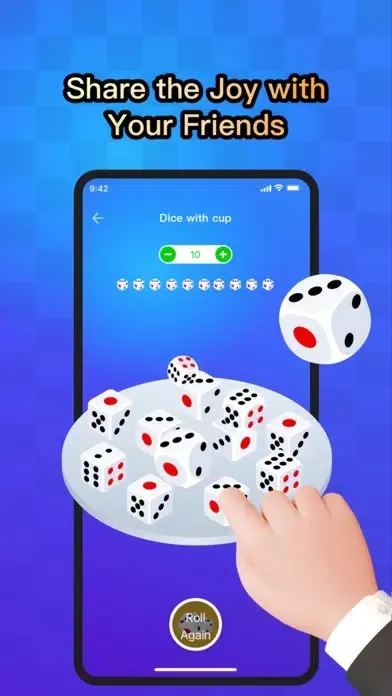 Dice Simulator-Dice Roller Max スクリーンショット
