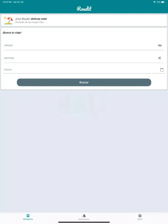 Roudit iPad  Screenshots