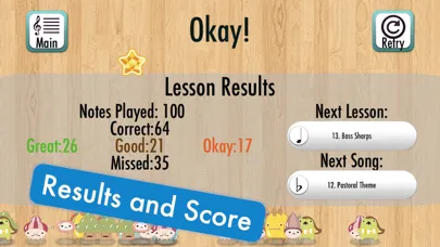 Note Teacher Lite Screenshots