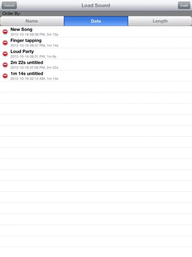 Voicer iPad 스크린샷