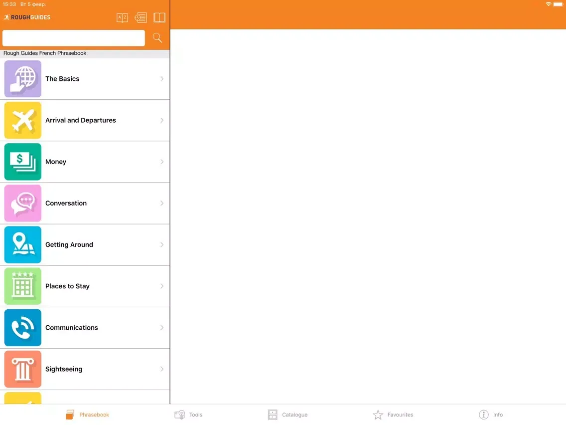 Rough Guides Phrasebooks iPad  स्क्रीनशॉट