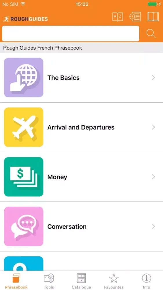 Rough Guides Phrasebooks स्क्रीनशॉट