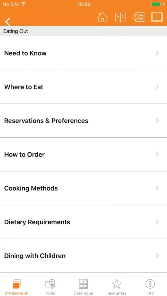 Rough Guides Phrasebooks स्क्रीनशॉट