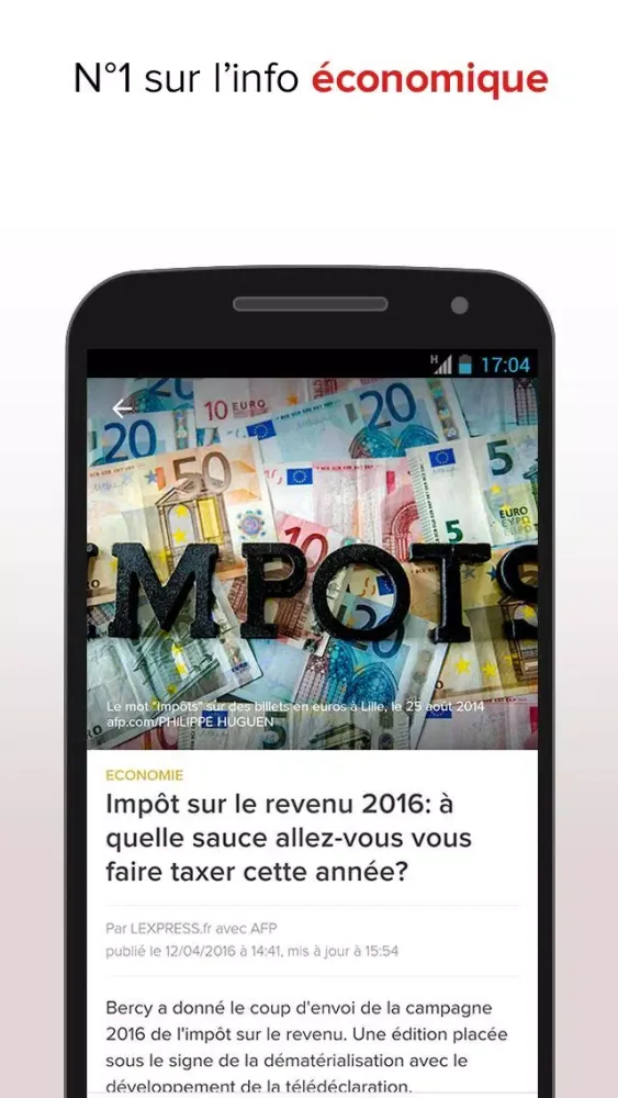 L'Expansion : actu économique Screenshots