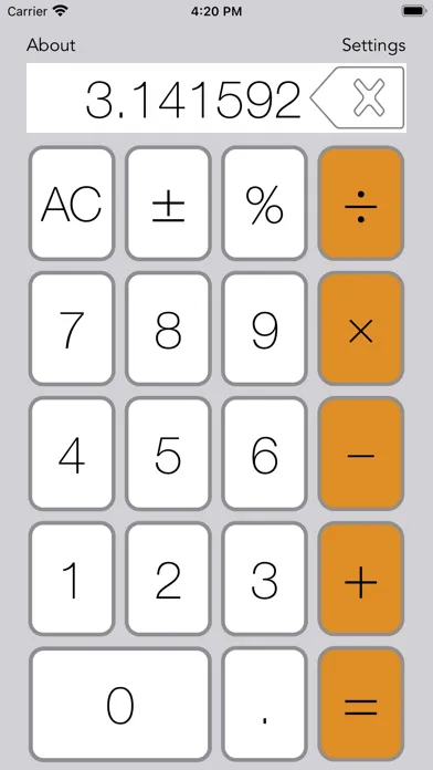 The Talking Calculator Screenshots