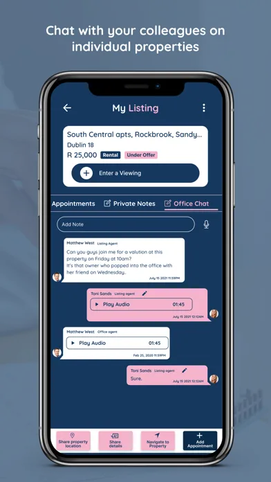 Realest App سکرین شاٹس