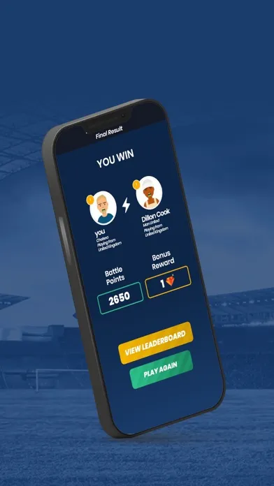 Capturas de tela do Football Challenge Arena