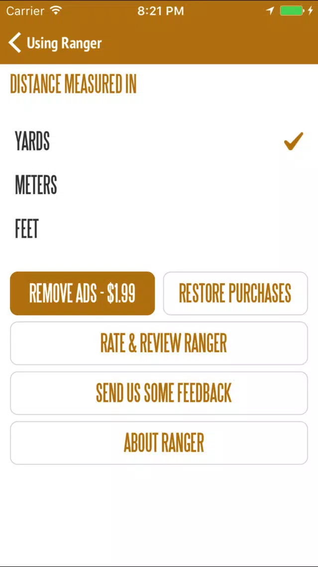 Ranger: Driving Range Golf GPS स्क्रीनशॉट