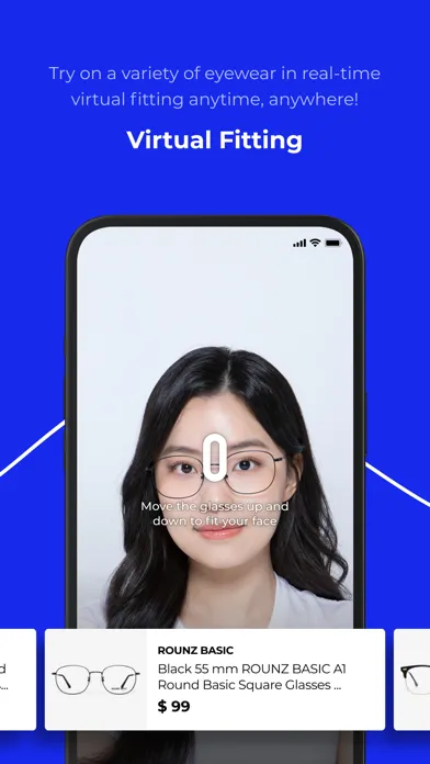 ROUNZ - AR try on eyewear shop スクリーンショット