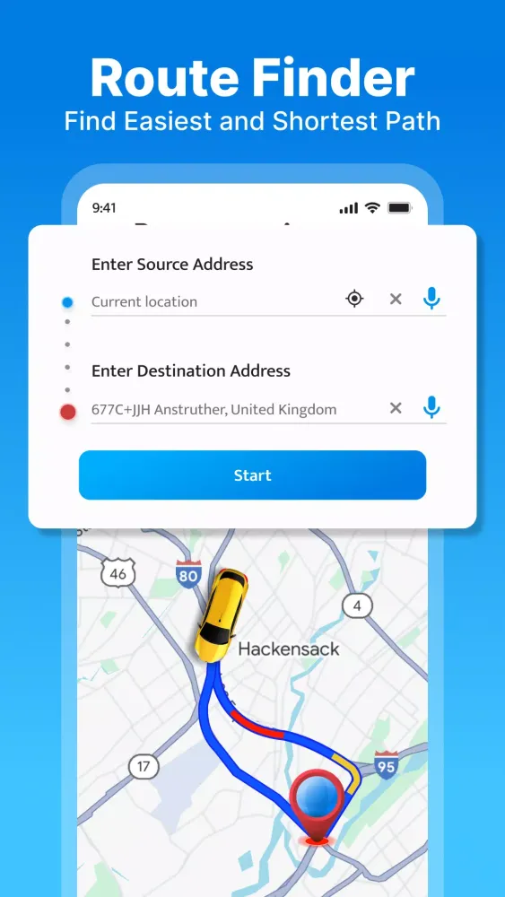 GPS Navigation - Route Finder Screenshots