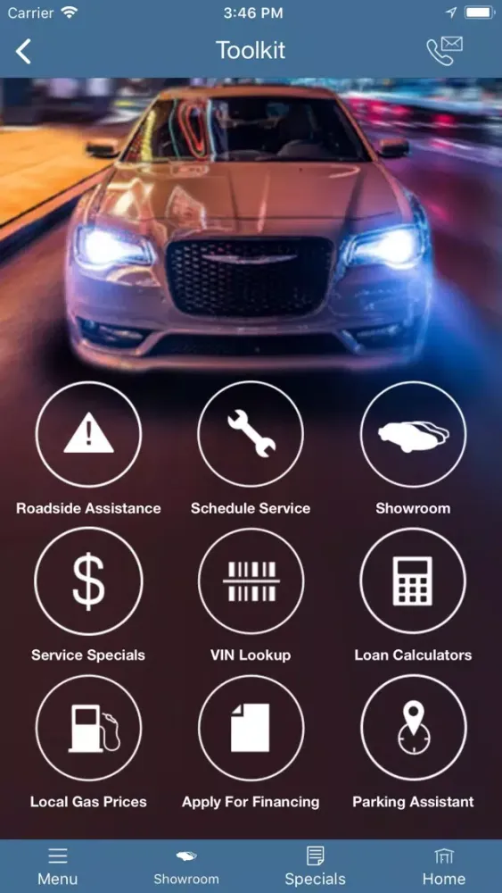 Capturas de pantalla de Route 18 Chrysler Jeep Dodge