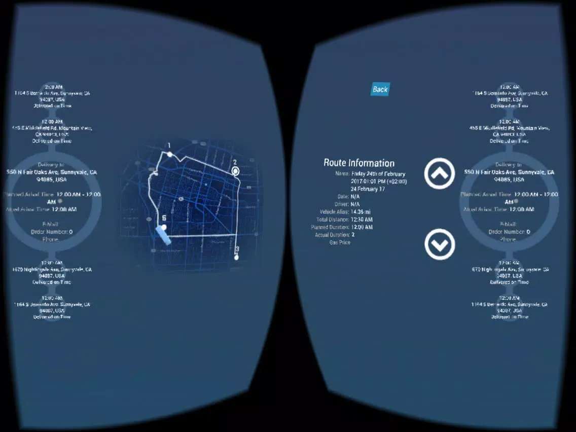 صور Route4Me Operations VR iPad 