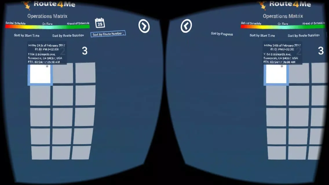 صور Route4Me Operations VR