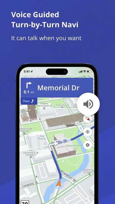 Captures d'écran de Route4Trucks - Truck GPS App