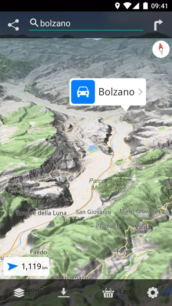 Screenshot di Magic Earth Pro