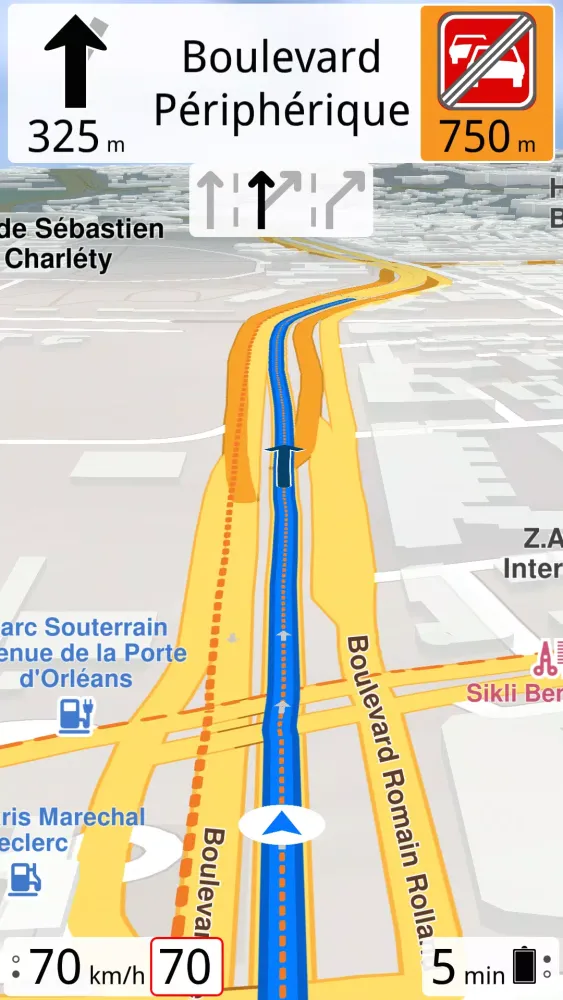 Screenshot di Magic Earth Pro