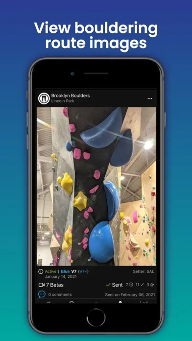 RouteIt Indoor Bouldering سکرین شاٹس