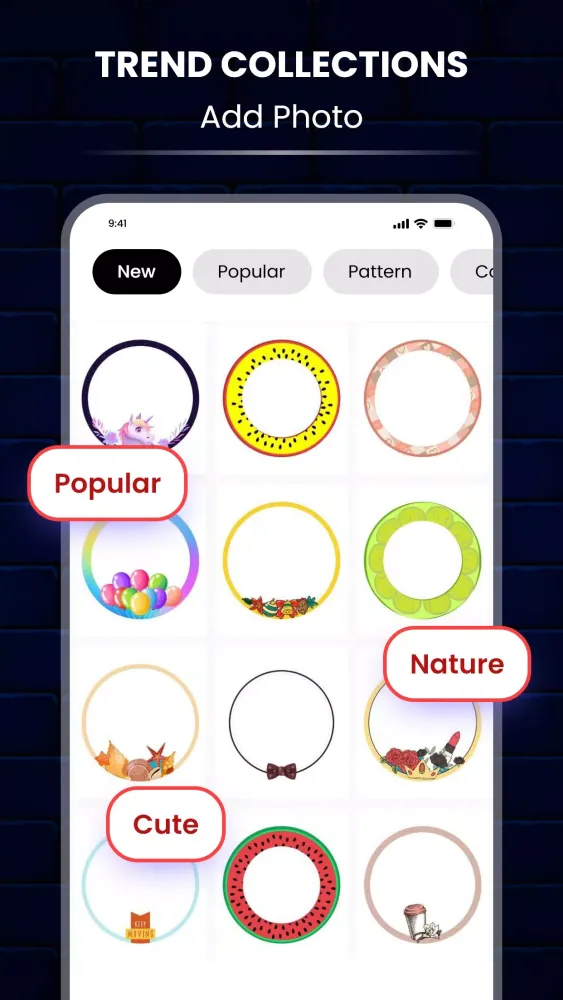 Profile Picture Border DP Make应用截图