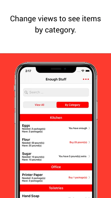 Enough Stuff應用截圖