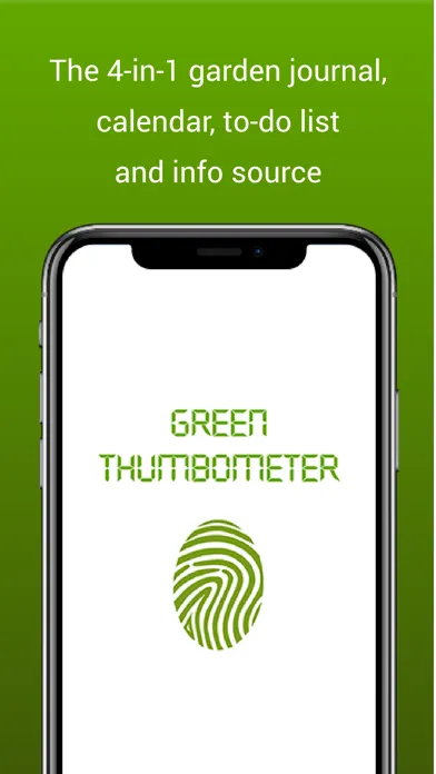 ภาพหน้าจอของ Green Thumbometer