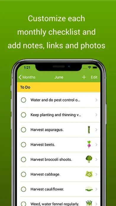 ภาพหน้าจอของ Green Thumbometer
