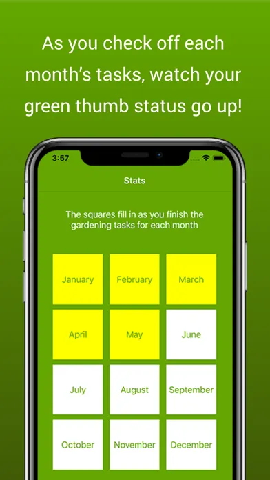 ภาพหน้าจอของ Green Thumbometer