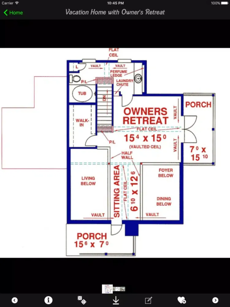صور Mountain House Plans Kit iPad 