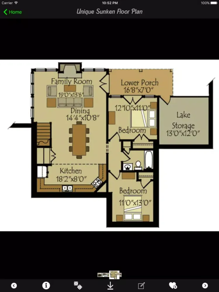صور Mountain House Plans Kit iPad 