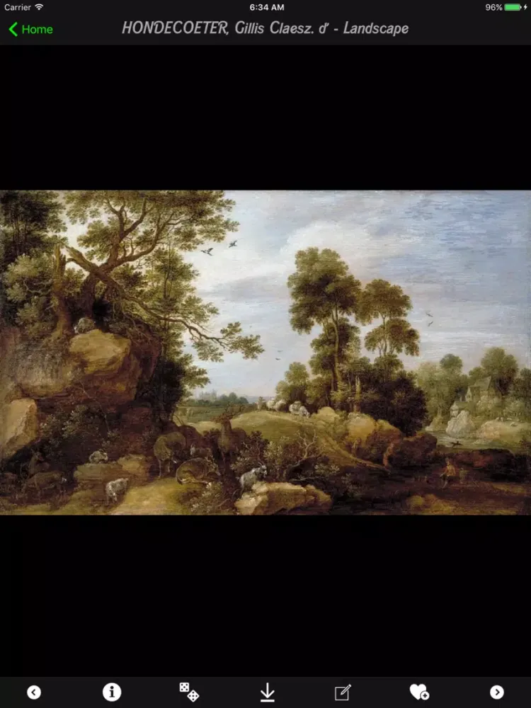 Captures d'écran de Baroque Art Gallery+ iPad 