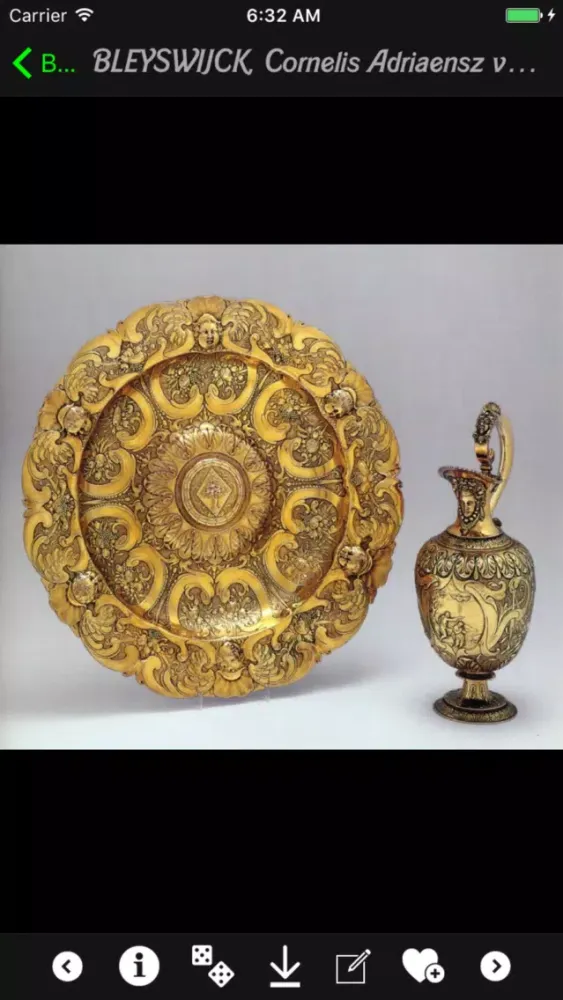 Captures d'écran de Baroque Art Gallery+