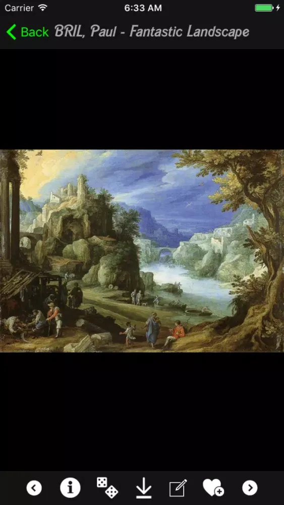 Captures d'écran de Baroque Art Gallery+