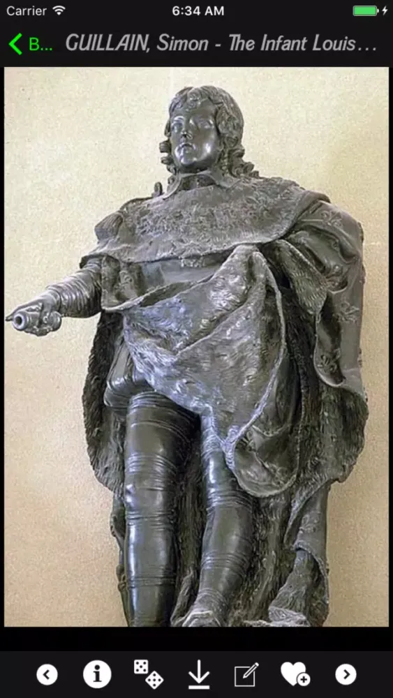 Captures d'écran de Baroque Art Gallery+